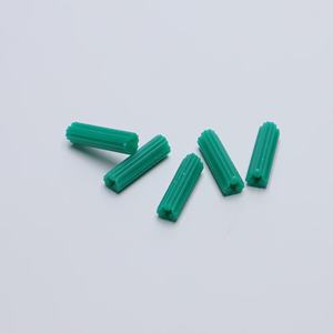 Горячая распродажа, прямые продажи с фабрики, декоративный винт, зеленая прямая пластиковая Расширительная Труба, настенная заглушка, резиновая заглушка - Product Image 5