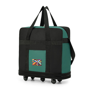 Large Capacity Waterproof <b>Foldable</b> Lightweight Soft Handle Travelling Luggage <b>Trolley</b> Suitcase Bags Custom Logo Factory Direct - Product Image 5