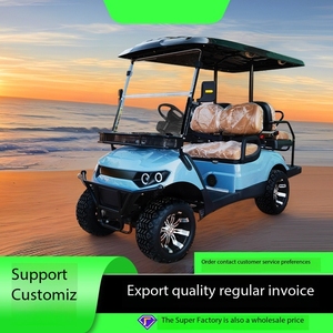 Golf Car Source Factory Scenic Area Park Campus Aeropuerto Patrulla Turismo Off Road Electric Golf Sightseeing Car - Product Image 5