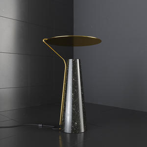 Lámpara de Mesa Decorativa Moderna y Sencilla de Mármol para Sala de Estar, Estudio, Dormitorio u Oficina, Diseño Americano, Entrada de 220V - Product Image 1