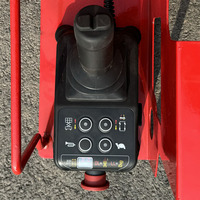 Plateforme élévatrice mobile électrique en acier de 8 m et 320 kg, plateforme élévatrice pour travaux en extérieur, petit élévateur pour personnel, élévateur à ciseaux autopropulsé hydraulique