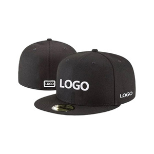New Arrival Custom Logo Embroidered <strong>Black</strong> 6-Panel Hip Hop Sport Hats Flat Human Snapback for Outdoor Performance <strong>Ny</strong> <strong>Cap</strong> - Product Image 5
