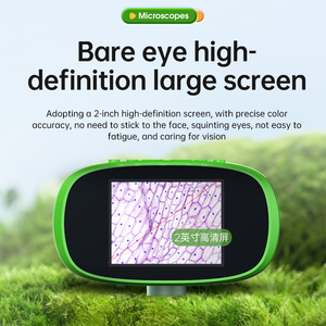 El Tipi Dijital Mikroskop Dış Mekan Keşif HD Ekranlı Taşınabilir Büyüteç Eğitici Gözlem Aracı Mini Kamera Çocuklar İçin PC - Product Image 4