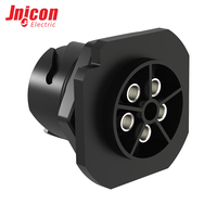 Connecteur d'alimentation circulaire étanche haute intensité 150A 600V M40 pour systèmes de stockage d'énergie et équipements électriques industriels