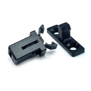 Equipo Eléctrico: Cierre de Puerta de Nylon con Sistema de Empujar para Abrir y Empujar para Cerrar, Pestillo de Plástico para Puerta de Armario - Product Image 1