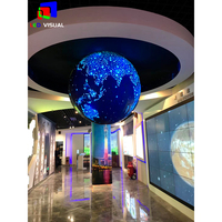 Pantalla LED Esférica de 360 Grados para Proyectos de Exhibición Comercial, Tamaño Personalizado