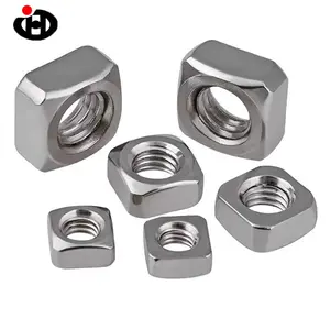 Thép không gỉ sáp VUÔNG các loại hạt độ chính xác cao din557 mỏng Nut 304 máy giặt tùy chỉnh mạ kẽm hạt vuông - Product Image 3