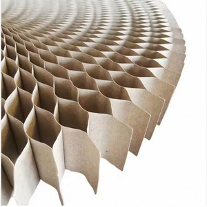 Remplissage de porte en nid d'abeille en papier kraft écologique, matériau de panneau structurel léger et haute résistance - Product Image 2