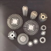 10mm 23mm 28mm 36mm 41mm 52mm 90mm 100mm dissipateur de chaleur en aluminium pour 20W 30W 50W 100W lumière LED COB haute puissance