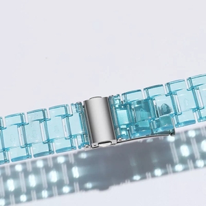 <span class=keywords><strong>Bracelet</strong></span> en résine pour <span class=keywords><strong>Apple</strong></span> <span class=keywords><strong>Watch</strong></span> 7 6 5 4 42mm 38mm <span class=keywords><strong>Bracelet</strong></span> <span class=keywords><strong>Transparent</strong></span> pour iWatch série 44mm 40mm - Product Image 5
