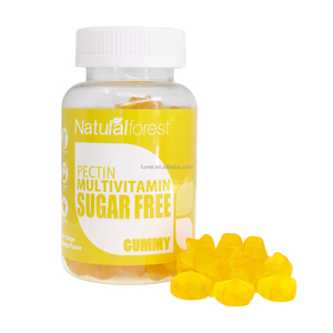 Vegan Kid's Gummy Sin azúcar Multivitamina Gummy Sin gluten Vitaminas Sin azúcar Caramelo suave No GMO para niños - Product Image 1