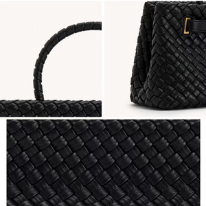 กระเป๋าคลัทช์หนังแท้ Bofeimei ทอมือประดับมุก ปิดด้วยกระดุม มีช่องใส่ของหลายช่อง ความจุเยอะ สำหรับผู้หญิง ส่งตรงจากโรงงาน - Product Image 6