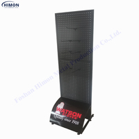 Présentoir en métal polyvalent de bonne qualité pour magasin de détail, présentoir portable de point de vente, présentoir suspendu pour gants et marchandises