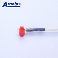 Arcolps 230V/110V Wasserdichte Signal-Kontroll leuchte Neon-LED-Kontroll leuchten mit Kabel-TV und Video verteilung