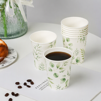 Manchon en carton pour gobelet à café, simple paroi, blanc, jetable, certifié pour le contact alimentaire, pour usage domestique