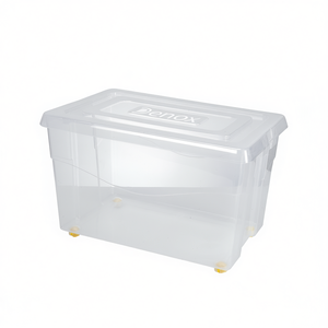 มันดิบ็อกซ์ 60L กล่องจัดระเบียบแบบใสพร้อมล้อเพื่อการขนย้ายที่สะดวก - Product Image 3