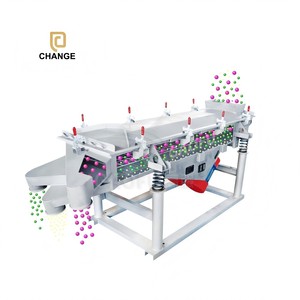 Nhà Máy Giá Hạt tuyến tính rung màn hình đôi rung động cơ thép không gỉ rung sàng đậu rung Lọc - Product Image 2