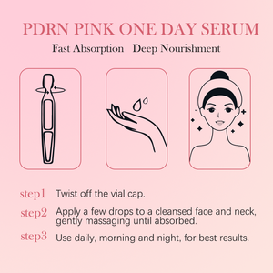 Sérum ZS Coréen PDRN Rose Effet un Jour Collagène Glutathion Acide Hyaluronique Amplificateur d'Éclat ADN de Saumon PDRN Ampoule Intensive - Product Image 5