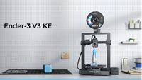 Imprimante 3D FDM XINGYAO Ender-3 V3 KE, vitesse d'impression maximale de 500 mm/s, extrudeur à entraînement direct, bureau, bricolage, éducation