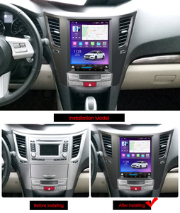 Mekede กล้อง360ติดรถยนต์ระบบแอนดรอยด์ GPS นำทางอัตโนมัติสำหรับ Subaru Outback 2009-2014พัดลมระบายความร้อน - Product Image 3