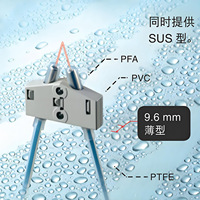 Tête de détection à fibre optique résistante à l'huile, aux acides et à la corrosion, remplacement pour le capteur à fibre optique industriel FU-97P/FU-98