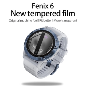 9H Premium verre trempé pour <span class=keywords><strong>Garmin</strong></span> Fenix <span class=keywords><strong>6</strong></span> 6S 6X 6SmartWatch Film HD pour Fenix 6S <span class=keywords><strong>Pro</strong></span> 6s <span class=keywords><strong>Sapphire</strong></span> 6X solaire - Product Image 4