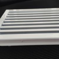 OEM Climatiseur AC Vent Cover MUD-IN Air Vent Cover Couvercle en alliage d'aluminium Dhutters Mur extérieur Vent Registres & Grilles
