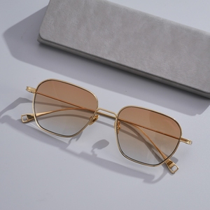 Gafas de Sol de Piloto con Marco Metálico Delgado, Unisex, Lentes Degradadas, Estilo Urbano, Venta al Por Mayor, Logotipo Personalizado - Product Image 3