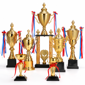 Wholesale Winner Trophies <b>Cup</b> Award With Custom Logo Color Shape School Competition Sports League Prize Gift Trophy - Product Image 1