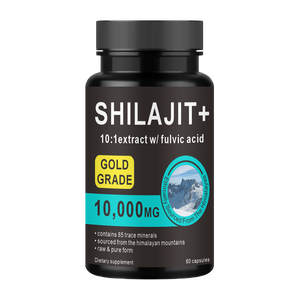 OLLI OEM Shilajit Kapseln – Shilajit-Harz-Extrakt aus dem Himalaya mit Ashwagandha, Rosenwurz und Panax Ginseng Nahrungsergänzungsmittel - Product Image 1