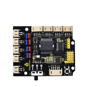 Keyestudio Motor Drive Shield V2 para <span class=keywords><strong>Arduino</strong></span> UNO <span class=keywords><strong>Arduino</strong></span> <span class=keywords><strong>LEONARDO</strong></span> - Product Image 1