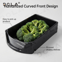 DOLADISPLAY Vacuümgevormde, voedselveilige ABS-displaytray voor supermarkten, voor het opbergen en presenteren van fruit en groenten