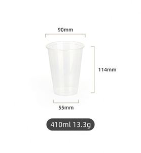 BPA-Free & Food Grade Reusable Single Wall Leak-Proof PP Plastic <b>Cup</b> with Durable Lid for Hot <b>Cold</b> Drinks Mineral Water Tea - Product Image 3