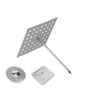 Vente directe usine – Support d'isolation perforé en acier de qualité industrielle pour laine minérale, laine de verre, polyuréthane - Product Image 1