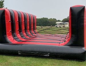 Jeu gonflable interactif de labyrinthe à l'élastique, jeu gonflable de labyrinthe à l'élastique de 24ft X 16ft, jeu gonflable de toile <span class=keywords><strong>d</strong></span>'<span class=keywords><strong>araignée</strong></span> gonflable - Product Image 6