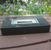 Échantillon Gratuit TT-28 Mini Cheminée Bioéthanol de Table Décorative Moderne Autoportante en Métal pour Intérieur