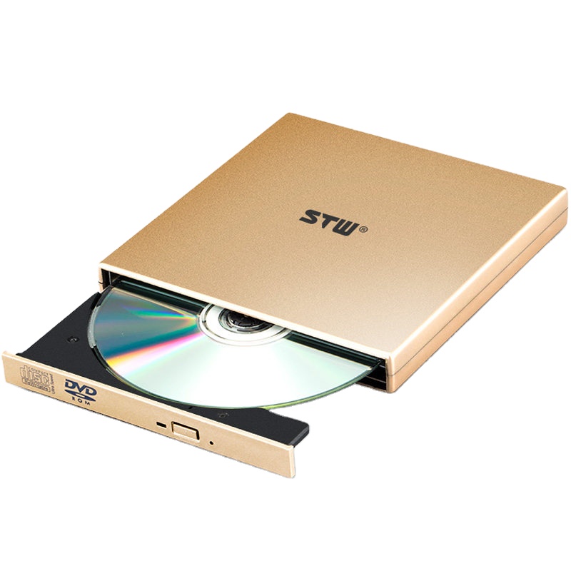 뜨거운 판매 휴대용 USB 2.0 외부 블루 CD -RW DVD -RAM 광학 드라이브 버너