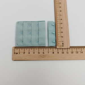 Cinta de Gancho y Ojo para Sujetador, Cómoda y de Lujo, Accesorio para Lencería Femenina, Cierre Trasero de Sujetador de 5.7cm con 3 Ganchos y 3 Filas - Product Image 2