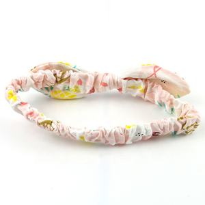 الجملة مخصص اليدوية مزين إكسسوارات الشعر طباعة مرونة النسيج القوس لطيف الطفل الفتيات هيرباند - Product Image 5