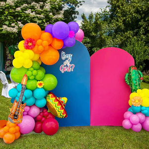 Kit d'arche de guirlande de ballons Fiesta mexicaine, ballons cactus, <span class=keywords><strong>sombrero</strong></span>, guitare pour Taco Twosday, carnaval, Cinco de Mayo, fournitures de fête - Product Image 6