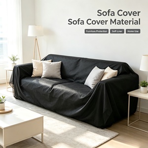 Rollo de Tela No Tejida Negra SS Spunbond, Material de Tela No Tejida para Forro Inferior de Sillas y Cubierta Antipolvo para Muebles - Product Image 5