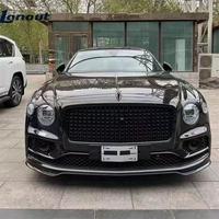 Kit carrosserie pour Bentley Flying Spur W12 2023 : Amélioration en fibre de carbone (lame avant, diffuseur arrière, jupes latérales, aileron arrière) - Accessoires automobiles