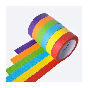 Manufacturer Price Supplier Masking Tape Outdoor Factory Supplier No Residue Adhesive Masking Tape For Painting