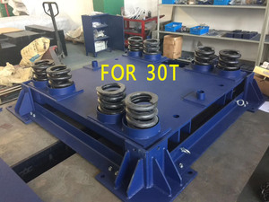 Báscula Electrónica de Plataforma de Acero para Pesaje de Rollos de Láminas, de Alta Resistencia, 5-30T, 2x2m - Product Image 4