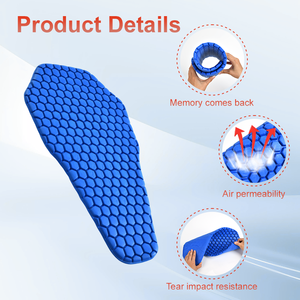 घुटने की सुरक्षा प्रमाणित पेशेवर सुरक्षा एवा फोम स्पोर्ट्स कवच शॉक अवशोषण प्रभाव कुशन पतली मोटाई नरम - Product Image 2