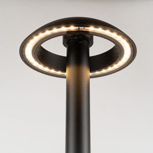 Lámpara de Jardín LED de Diseño Nórdico, Poste de Aluminio para Puerta o Bollard, Alimentación CA, IP65, para Exteriores, LCS-LAWN07 - Product Image 3