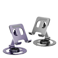 Support de bureau/tablette pliable anti-tremblement avec logo personnalisé support de téléphone portable réglable flexible cadeau promotionnel