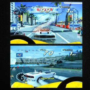 Two-person Video <b>Game</b> Entertainment Arcade Coin-operated Analog Racing <b>Electronic</b> Indoor <b>Game</b> Console - Product Image 5