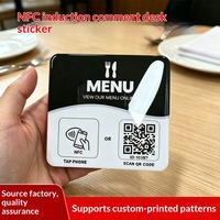 Support NFC multifonction avec WiFi, code QR et fonction de tapotement pour avis, solution d'amélioration du service client pour les réceptions d'hôtel