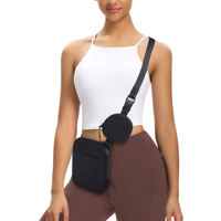 Hete Verkoop Waterdichte Verstelbare Mobiele Telefoon Tas Kleine Enkele Schouder Crossbody Tas Met Verwijderbare Sleutelzak Portemonnee